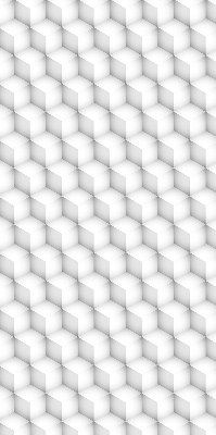 Store fenêtre intérieur cubes 3d