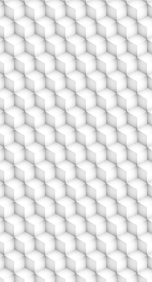 Store fenêtre intérieur cubes 3d