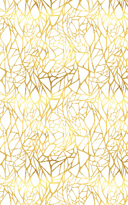 Store enrouleur occultant à motif jaune