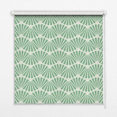 Store occultant fenêtre de couleur vert slalom