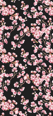 Store fenêtre intérieur en fleurs d’arbre