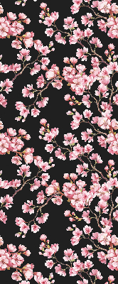 Store fenêtre intérieur en fleurs d’arbre