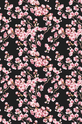 Store fenêtre intérieur en fleurs d’arbre