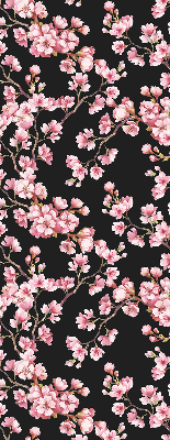 Store fenêtre intérieur en fleurs d’arbre