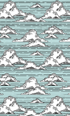 Store fenêtre intérieur nuages