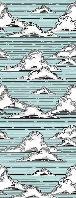 Store fenêtre intérieur nuages