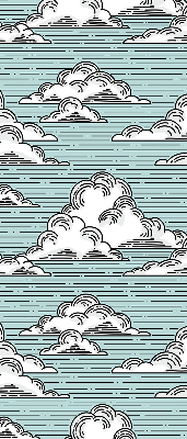 Store fenêtre intérieur nuages