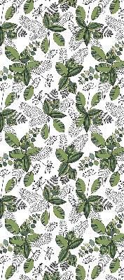 Store enrouleur occultant plantes