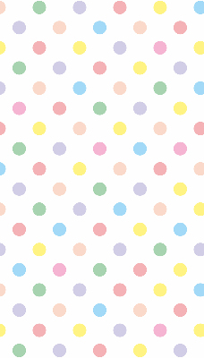 Store enrouleur occultant à points colorés