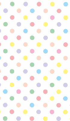 Store enrouleur occultant à points colorés