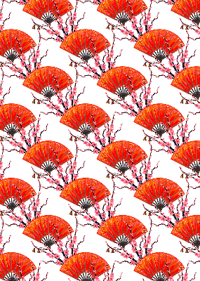 Store occultant fenêtre de couleur rouge