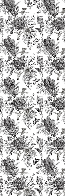 Store fenêtre intérieur nature dessinée