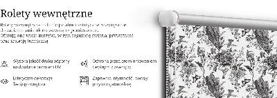 Store fenêtre intérieur nature dessinée