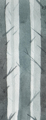 Store occultant fenêtre arbres