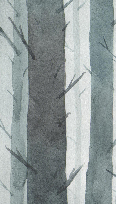 Store occultant fenêtre arbres
