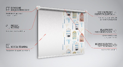 Stores fenêtre intérieur en version pour intérieur