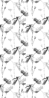 Store enrouleur occultant à fleurs dessinées