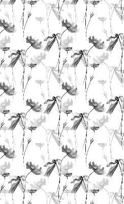 Store enrouleur occultant à fleurs dessinées