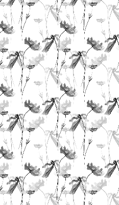 Store enrouleur occultant à fleurs dessinées