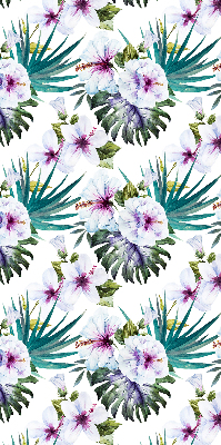 Store enrouleur occultant fleurs
