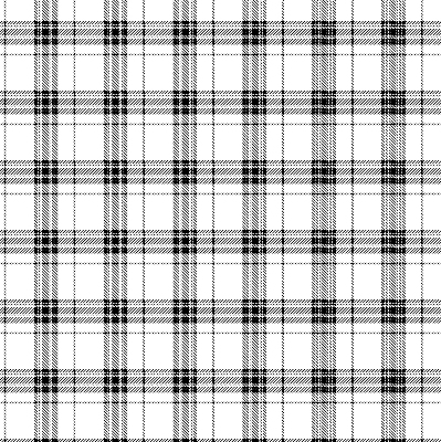 Store occultant fenêtre tartan gris