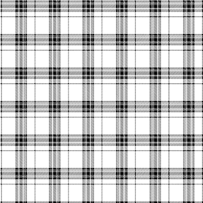 Store occultant fenêtre tartan gris