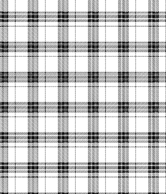Store occultant fenêtre tartan gris