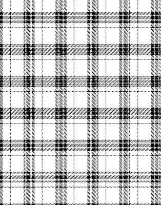 Store occultant fenêtre tartan gris