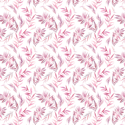 Store occultant fenêtre feuilles roses