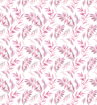 Store occultant fenêtre feuilles roses