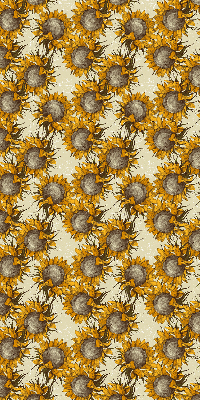 Store fenêtre intérieur tournesol