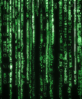 Store occultant fenêtre avec chiffres verts