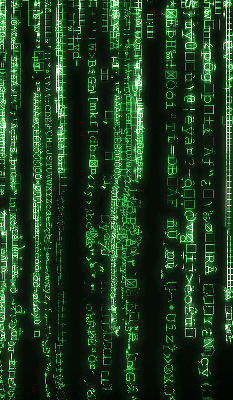 Store occultant fenêtre avec chiffres verts