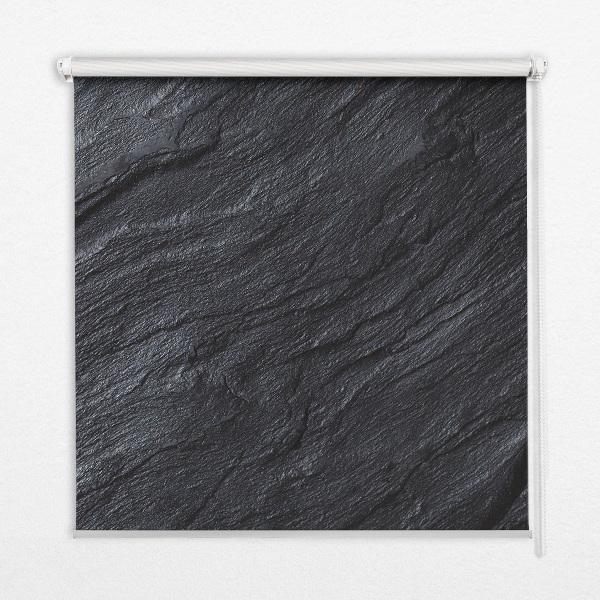Store fenêtre intérieur en texture noire