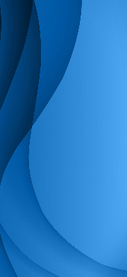 Store fenêtre intérieur vagues bleues