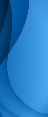 Store fenêtre intérieur vagues bleues