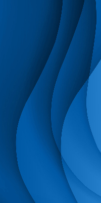 Store fenêtre intérieur vagues bleues