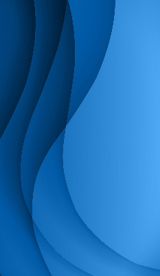 Store fenêtre intérieur vagues bleues