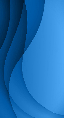 Store fenêtre intérieur vagues bleues