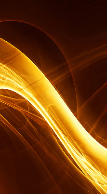Store fenêtre intérieur abstraction orange
