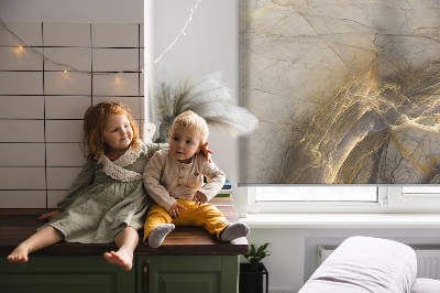 Store fenêtre intérieur matière première décorative