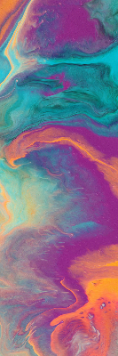 Store enrouleur occultant peinture délavée