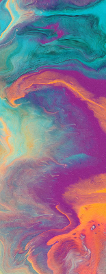 Store enrouleur occultant peinture délavée