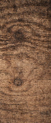 Store fenêtre intérieur en bois foncé