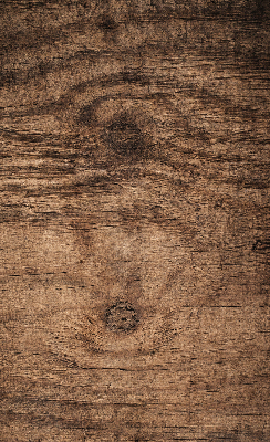 Store fenêtre intérieur en bois foncé