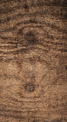 Store fenêtre intérieur en bois foncé