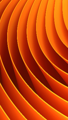 Store occultant fenêtre avec abstraction orange