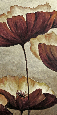 Store enrouleur occultant fleurs