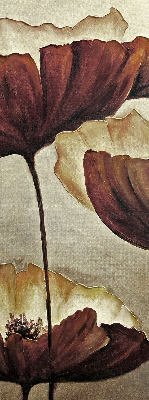 Store enrouleur occultant fleurs