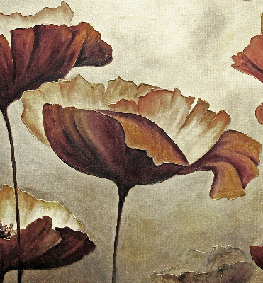 Store enrouleur occultant fleurs